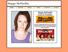 Tablet Screenshot of happymcpartlin.com
